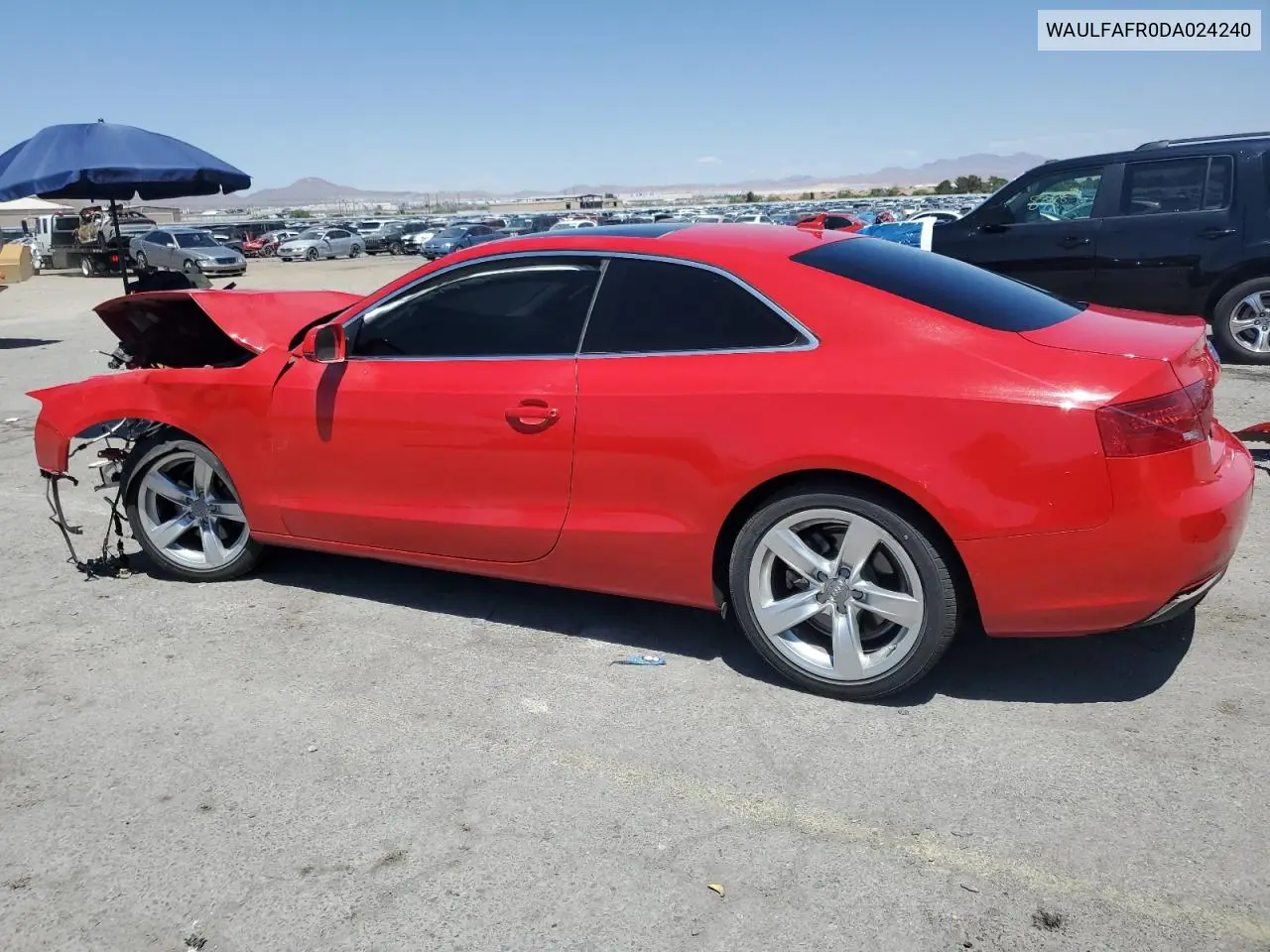 2013 Audi A5 Premium Plus VIN: WAULFAFR0DA024240 Lot: 59207105
