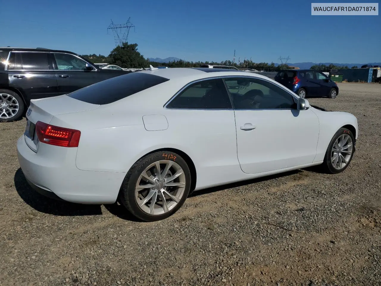 2013 Audi A5 Premium VIN: WAUCFAFR1DA071874 Lot: 61998115