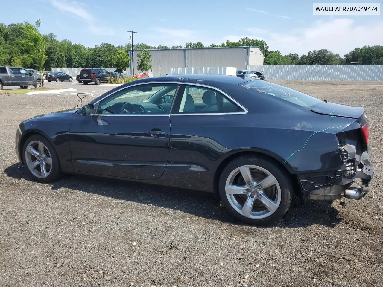 2013 Audi A5 Premium Plus VIN: WAULFAFR7DA049474 Lot: 62815975