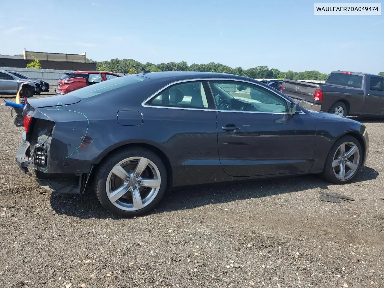 2013 Audi A5 Premium Plus VIN: WAULFAFR7DA049474 Lot: 62815975