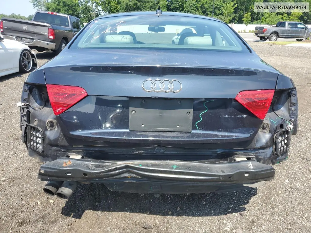 2013 Audi A5 Premium Plus VIN: WAULFAFR7DA049474 Lot: 62815975