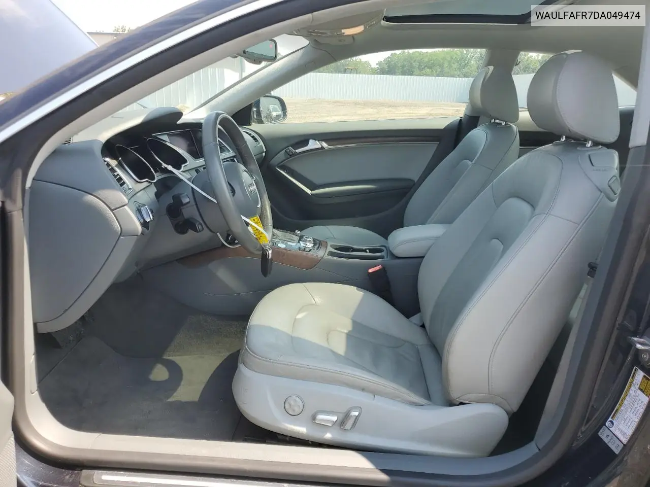 2013 Audi A5 Premium Plus VIN: WAULFAFR7DA049474 Lot: 62815975