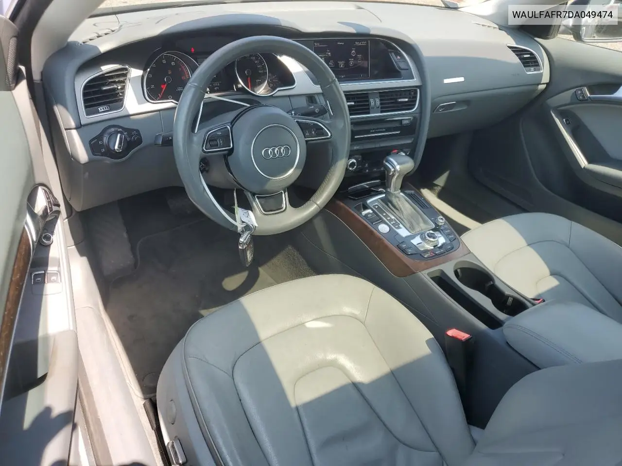 2013 Audi A5 Premium Plus VIN: WAULFAFR7DA049474 Lot: 62815975