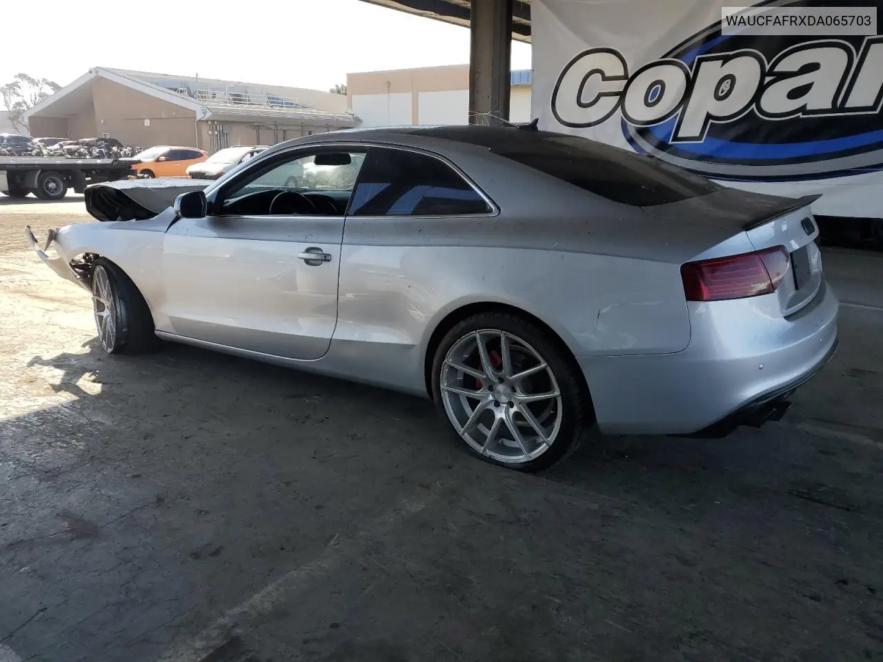 2013 Audi A5 Premium VIN: WAUCFAFRXDA065703 Lot: 62964285