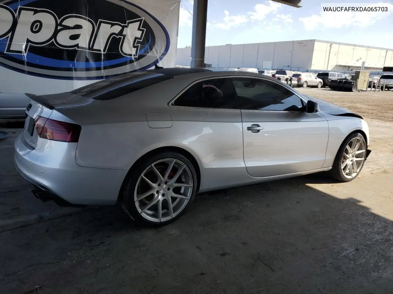 2013 Audi A5 Premium VIN: WAUCFAFRXDA065703 Lot: 62964285