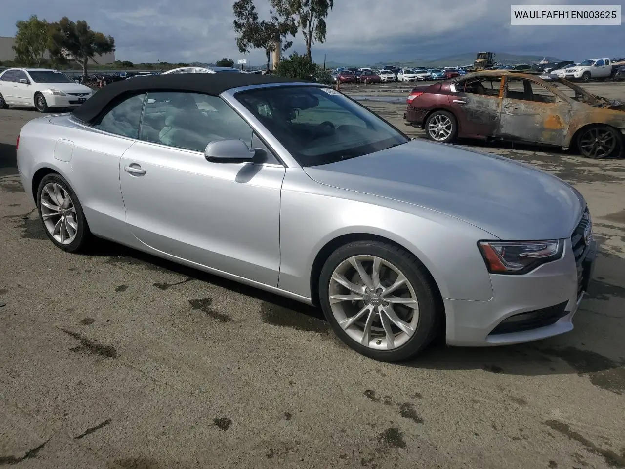 2014 Audi A5 Premium Plus VIN: WAULFAFH1EN003625 Lot: 49354305