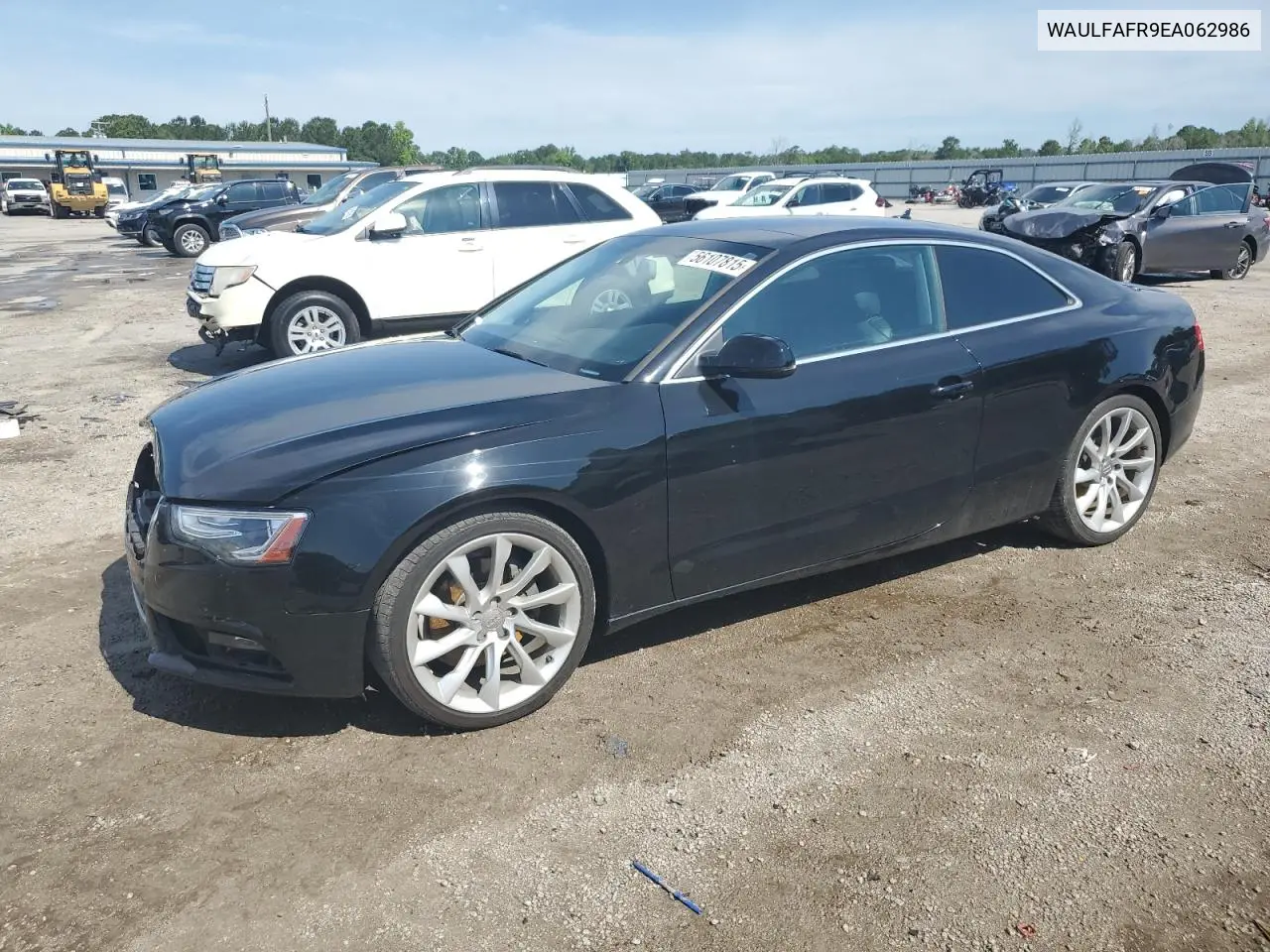 2014 Audi A5 Premium Plus VIN: WAULFAFR9EA062986 Lot: 56107815