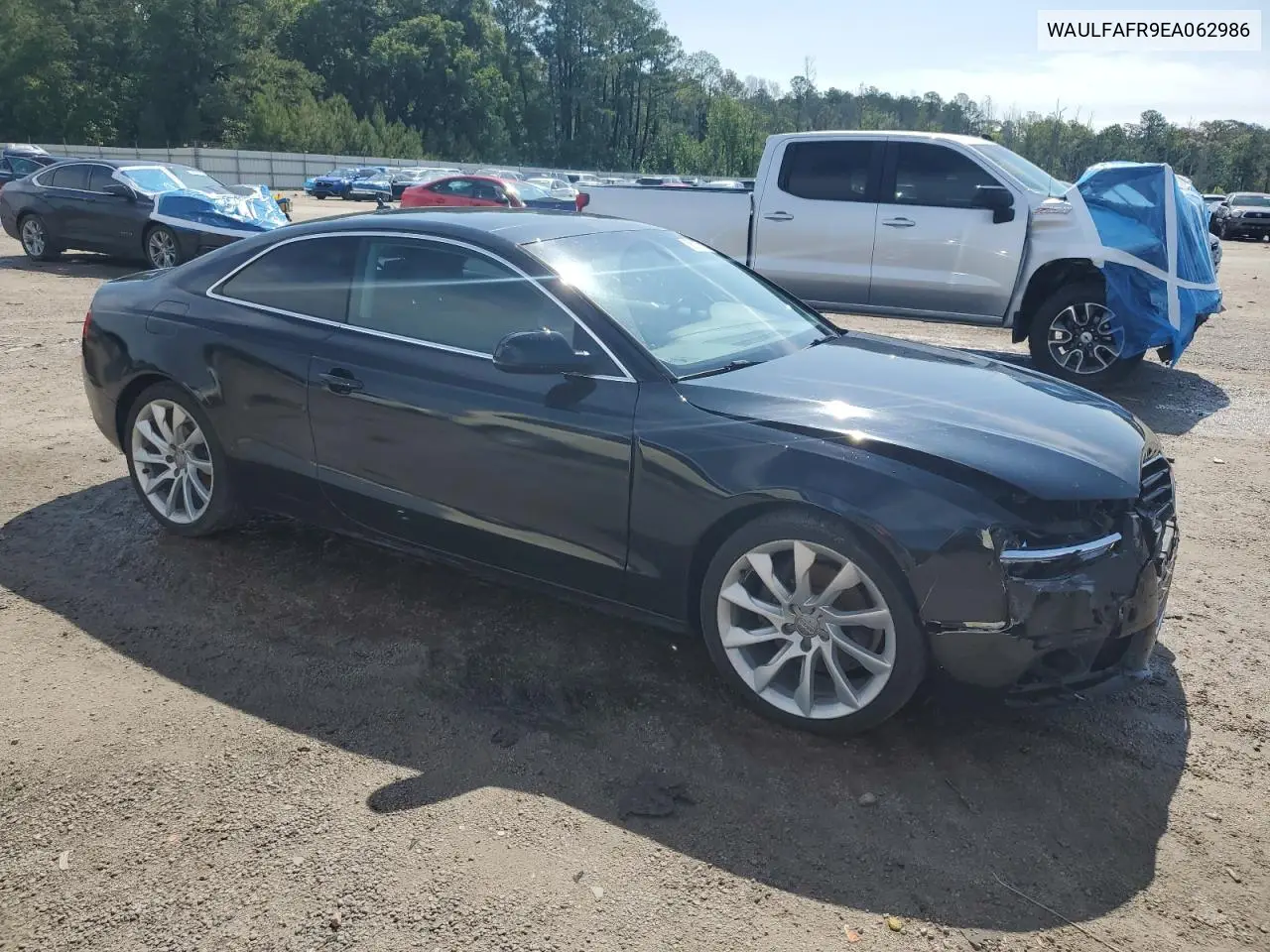 2014 Audi A5 Premium Plus VIN: WAULFAFR9EA062986 Lot: 56107815