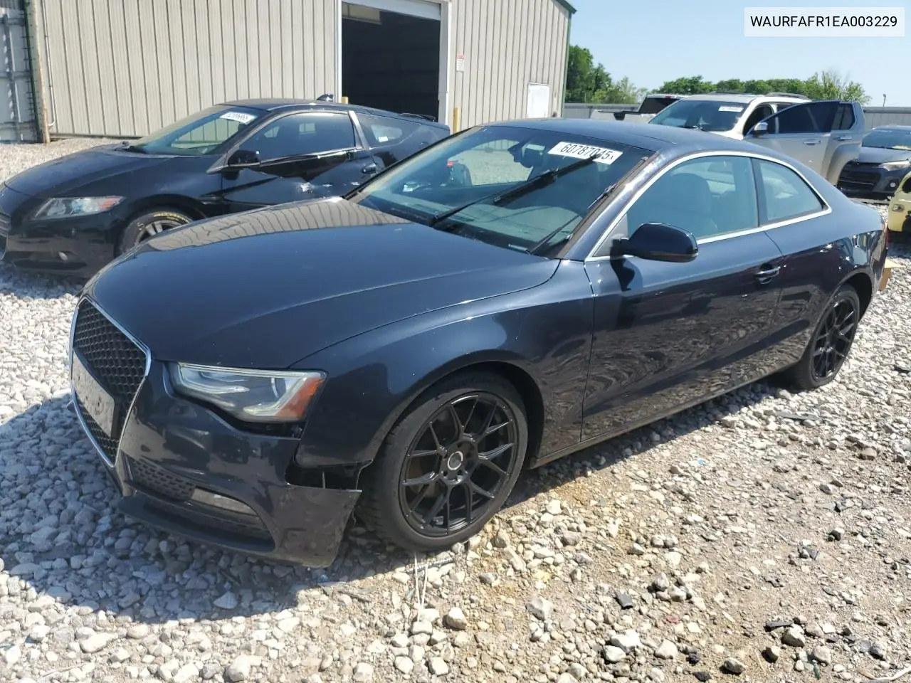 2014 Audi A5 Premium Plus VIN: WAURFAFR1EA003229 Lot: 60787045
