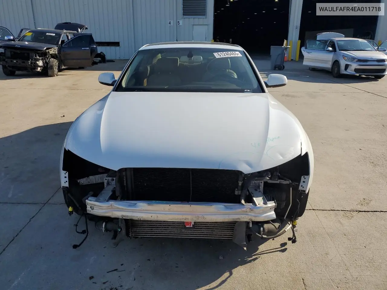 2014 Audi A5 Premium Plus VIN: WAULFAFR4EA011718 Lot: 61240465