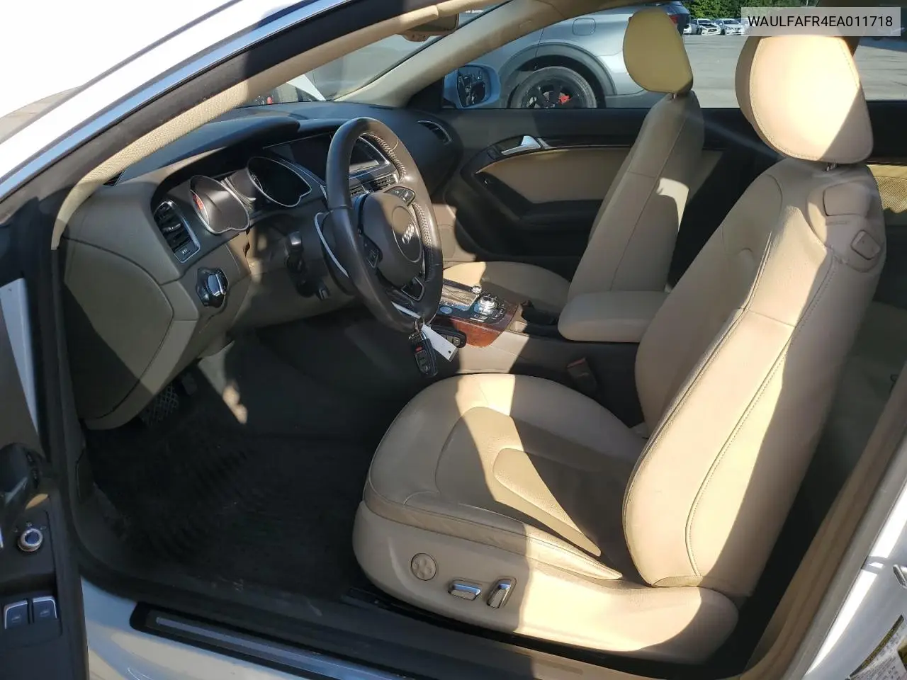 2014 Audi A5 Premium Plus VIN: WAULFAFR4EA011718 Lot: 61240465