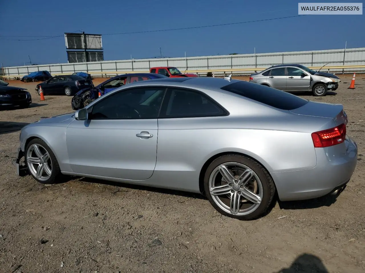 2014 Audi A5 Premium Plus VIN: WAULFAFR2EA055376 Lot: 61634285