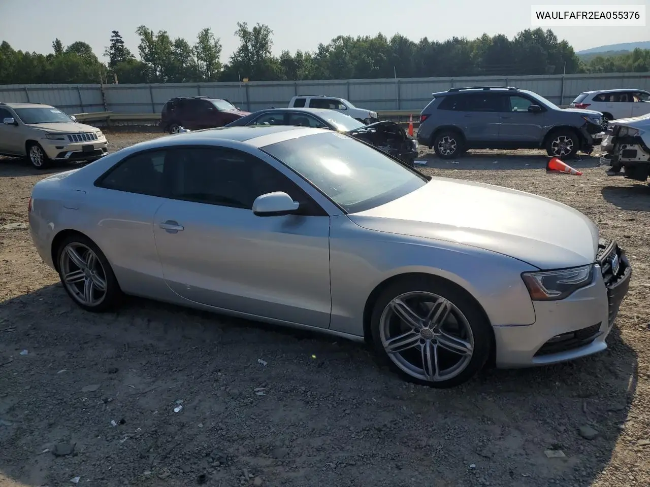 2014 Audi A5 Premium Plus VIN: WAULFAFR2EA055376 Lot: 61634285