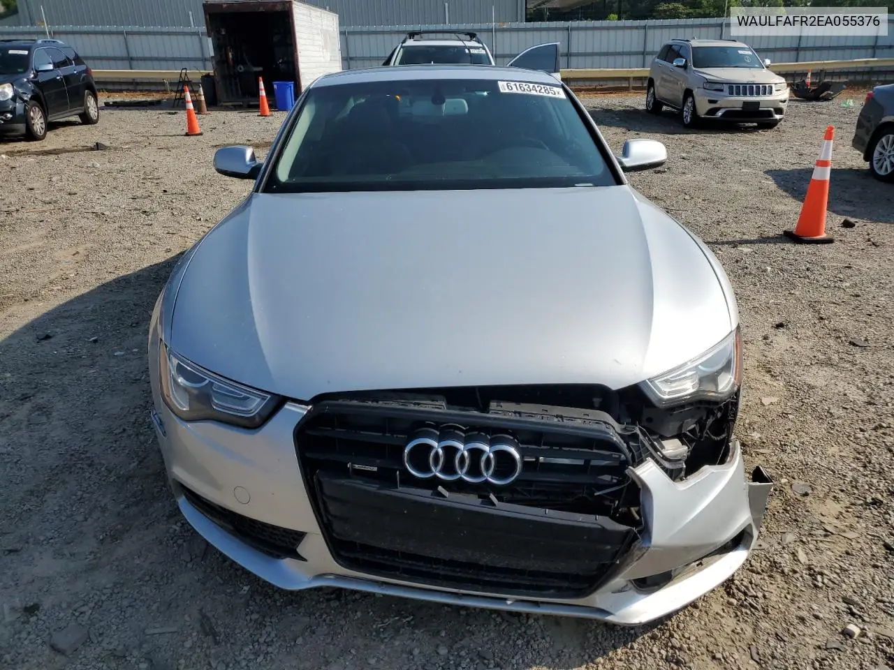 2014 Audi A5 Premium Plus VIN: WAULFAFR2EA055376 Lot: 61634285
