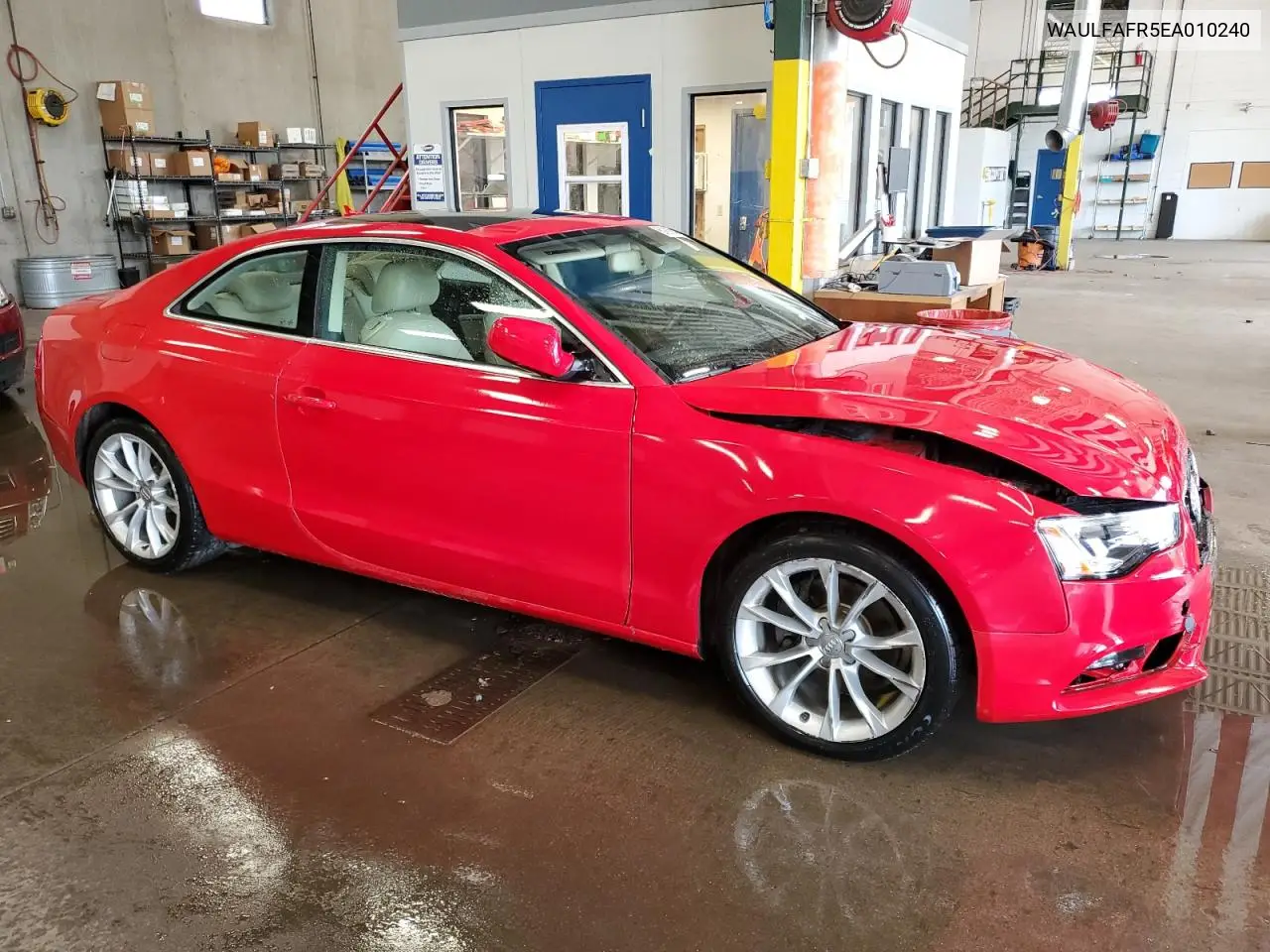 2014 Audi A5 Premium Plus VIN: WAULFAFR5EA010240 Lot: 61819425
