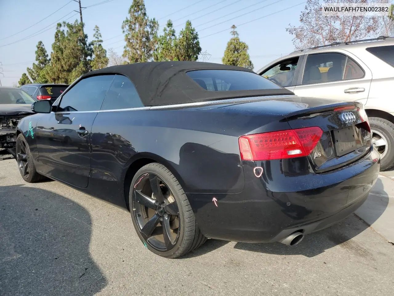 2014 Audi A5 Premium Plus VIN: WAULFAFH7EN002382 Lot: 62406225