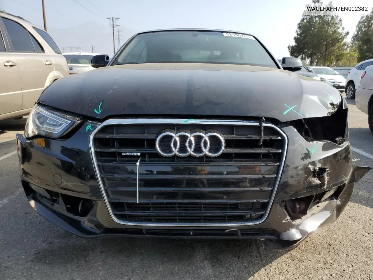 2014 Audi A5 Premium Plus VIN: WAULFAFH7EN002382 Lot: 62406225