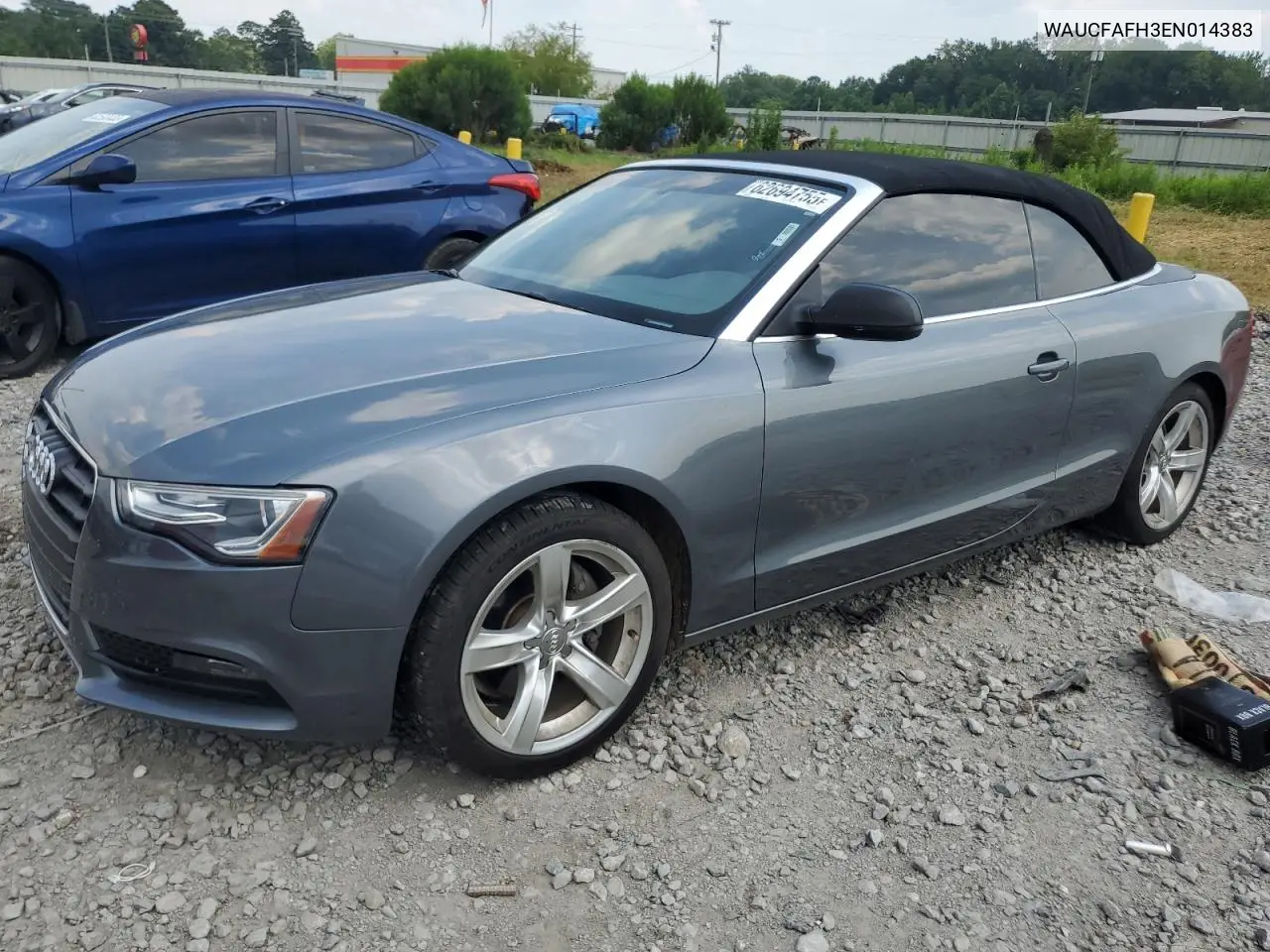 2014 Audi A5 Premium VIN: WAUCFAFH3EN014383 Lot: 62694755
