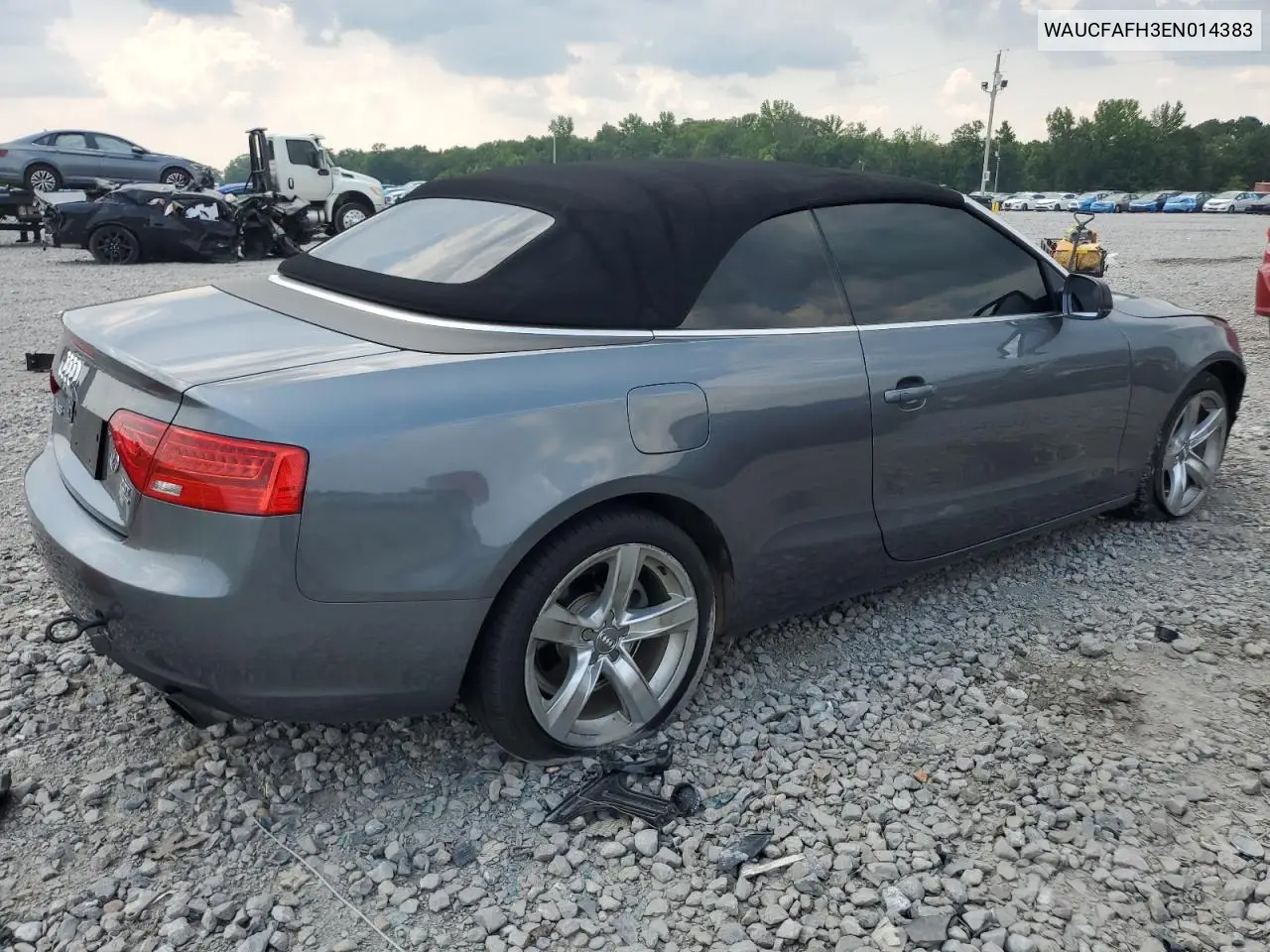 2014 Audi A5 Premium VIN: WAUCFAFH3EN014383 Lot: 62694755