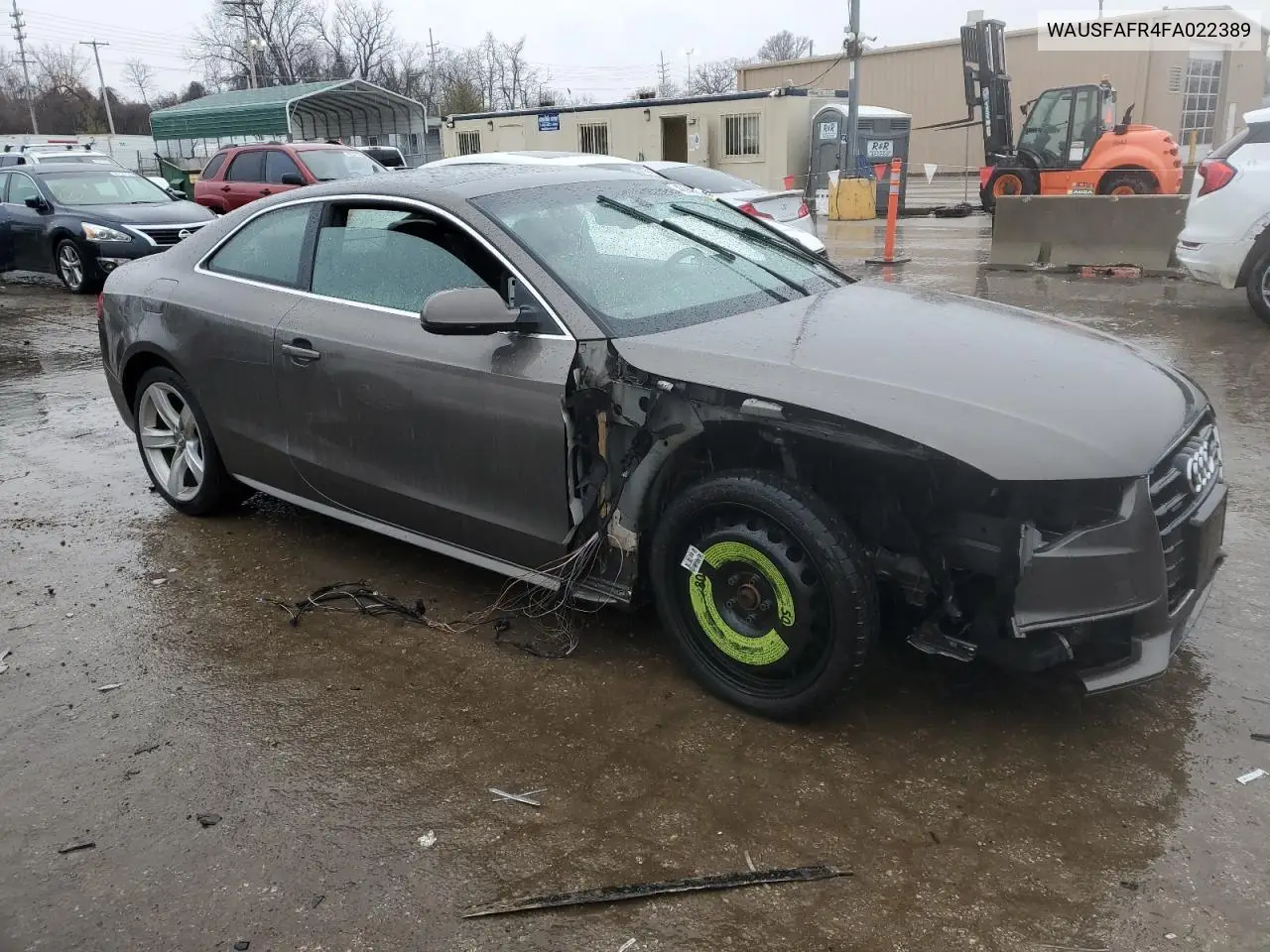 2015 Audi A5 Premium Plus VIN: WAUSFAFR4FA022389 Lot: 42946755
