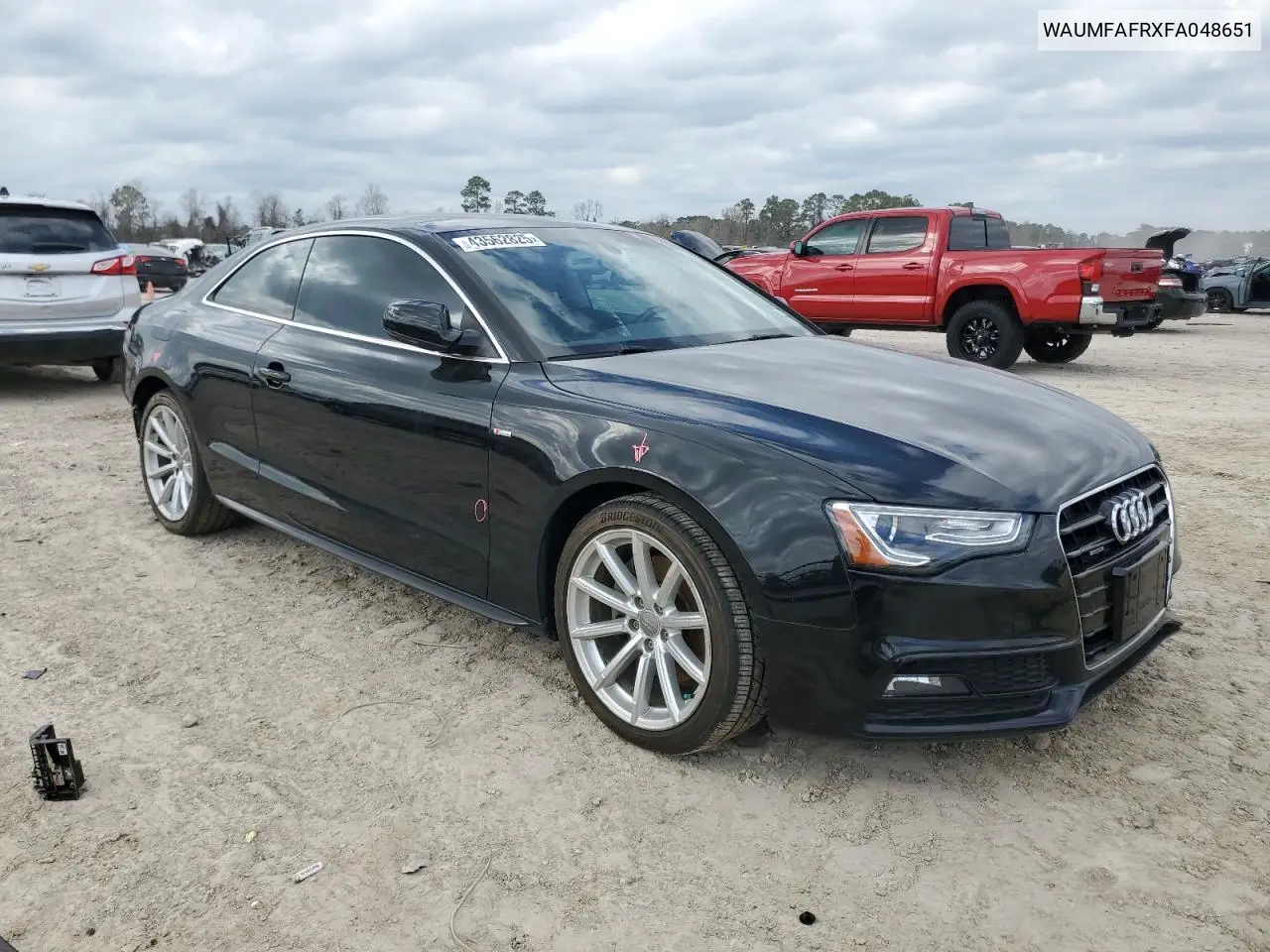 2015 Audi A5 Premium Plus VIN: WAUMFAFRXFA048651 Lot: 43562825