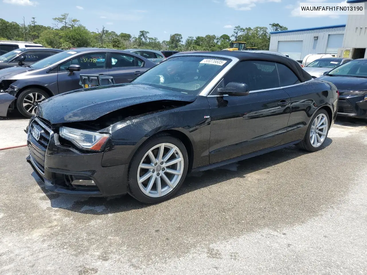 2015 Audi A5 Premium Plus VIN: WAUMFAFH1FN013190 Lot: 55076605