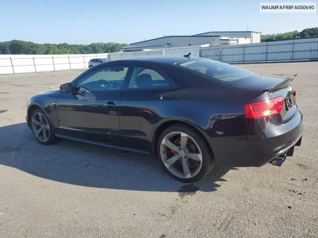 2015 Audi A5 Premium Plus VIN: WAUMFAFR8FA050690 Lot: 57313335