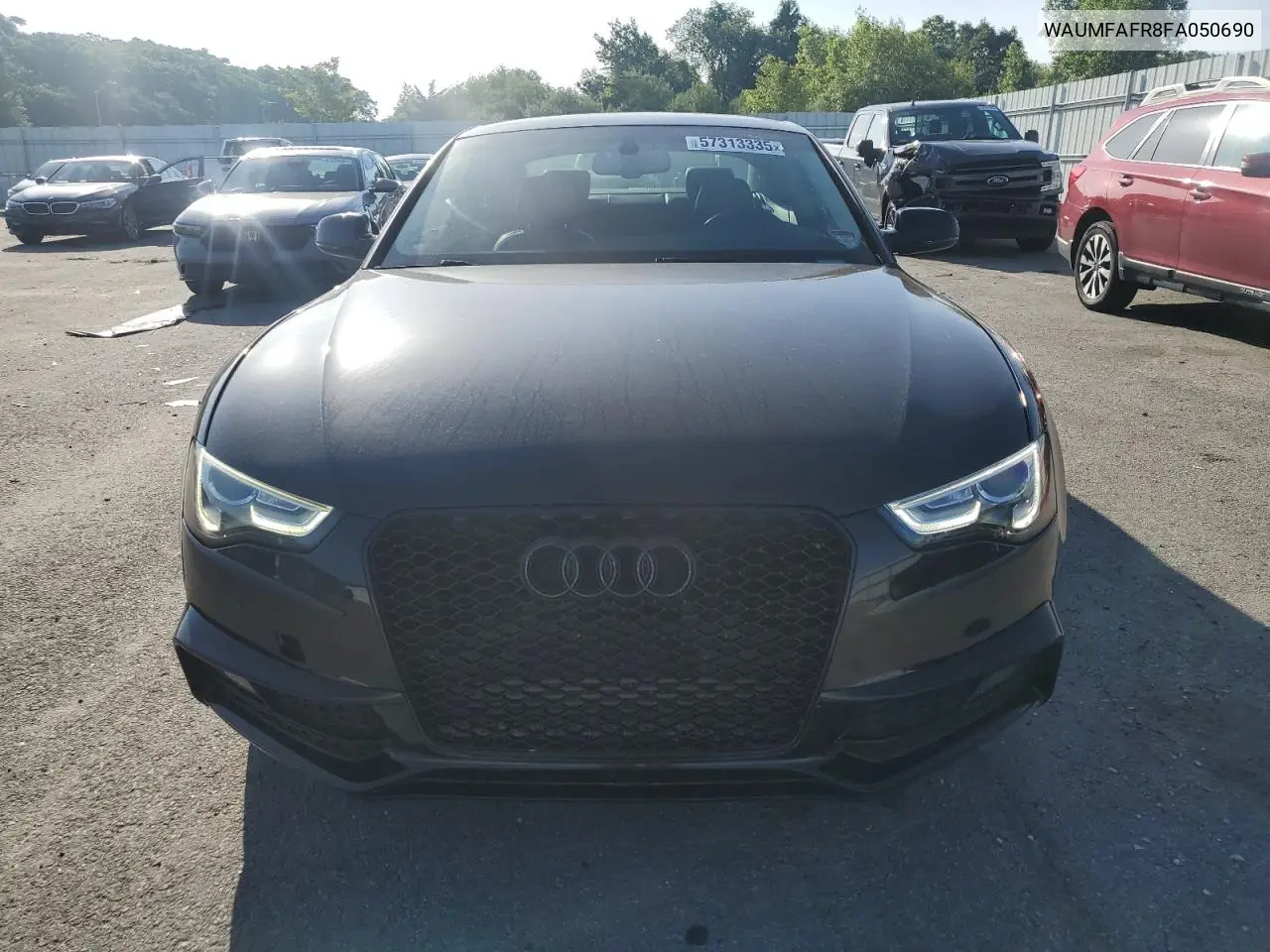 2015 Audi A5 Premium Plus VIN: WAUMFAFR8FA050690 Lot: 57313335