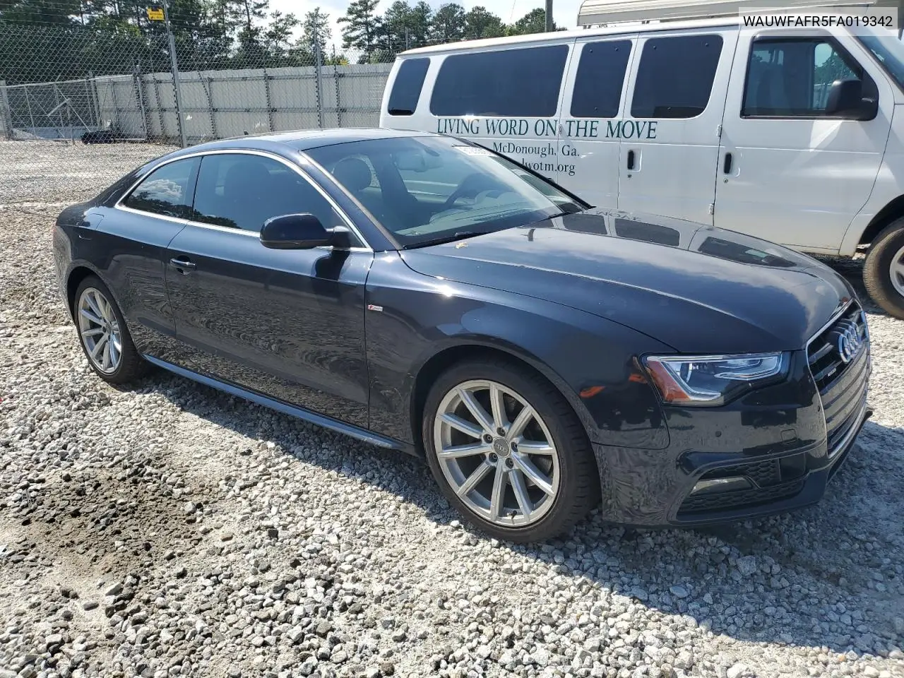 2015 Audi A5 Prestige VIN: WAUWFAFR5FA019342 Lot: 61205515