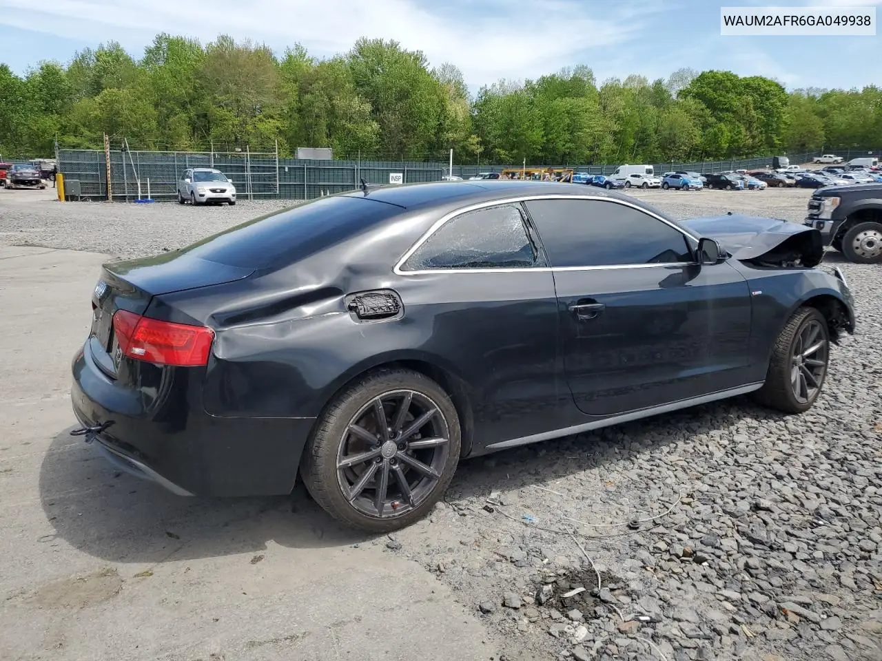 2016 Audi A5 Premium Plus S-Line VIN: WAUM2AFR6GA049938 Lot: 56210045