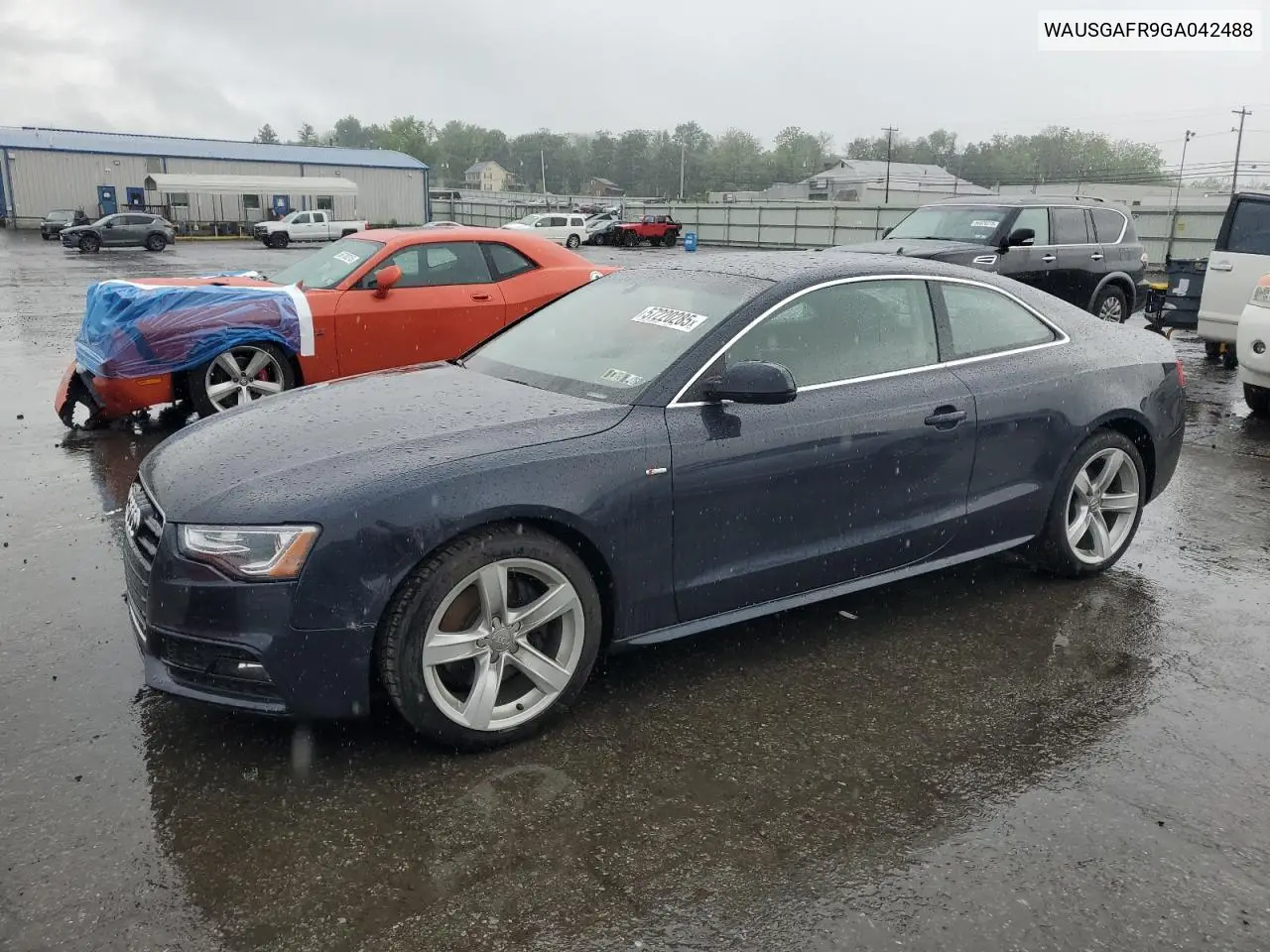 2016 Audi A5 Premium Plus S-Line VIN: WAUSGAFR9GA042488 Lot: 57220285