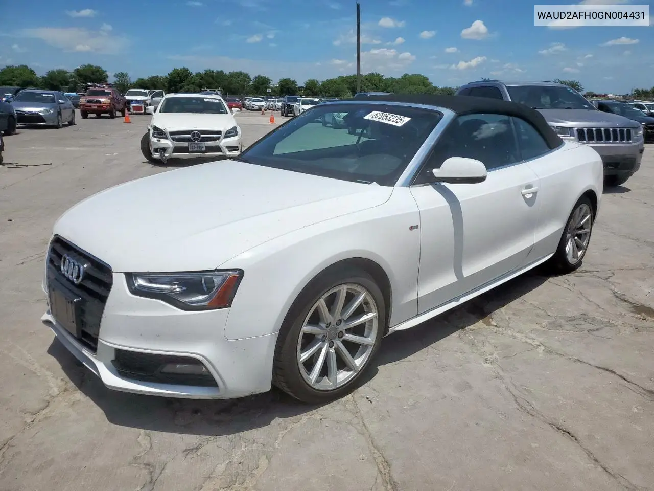 2016 Audi A5 Premium Plus S-Line VIN: WAUD2AFH0GN004431 Lot: 62053235