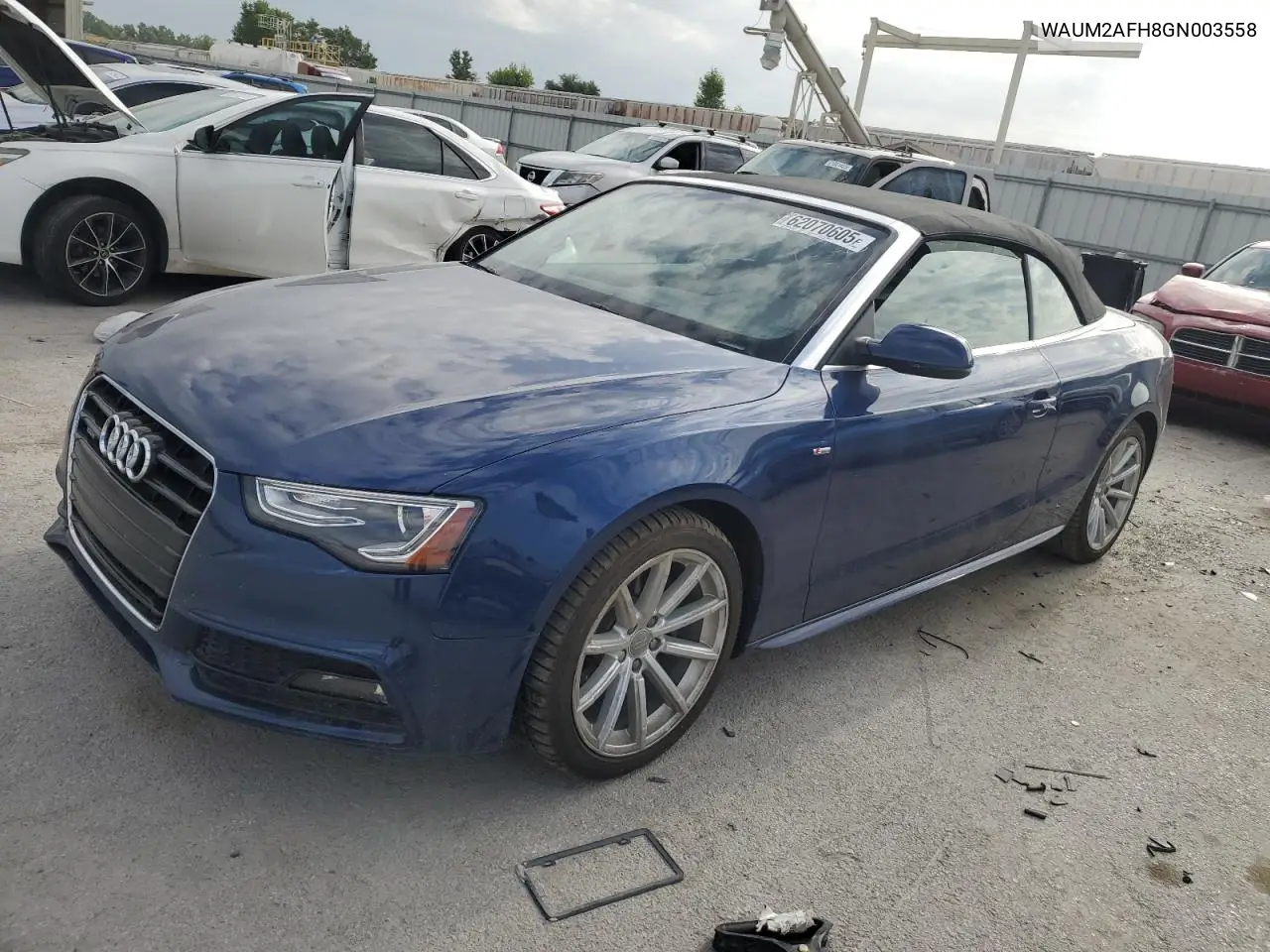 2016 Audi A5 Premium Plus S-Line VIN: WAUM2AFH8GN003558 Lot: 62070605