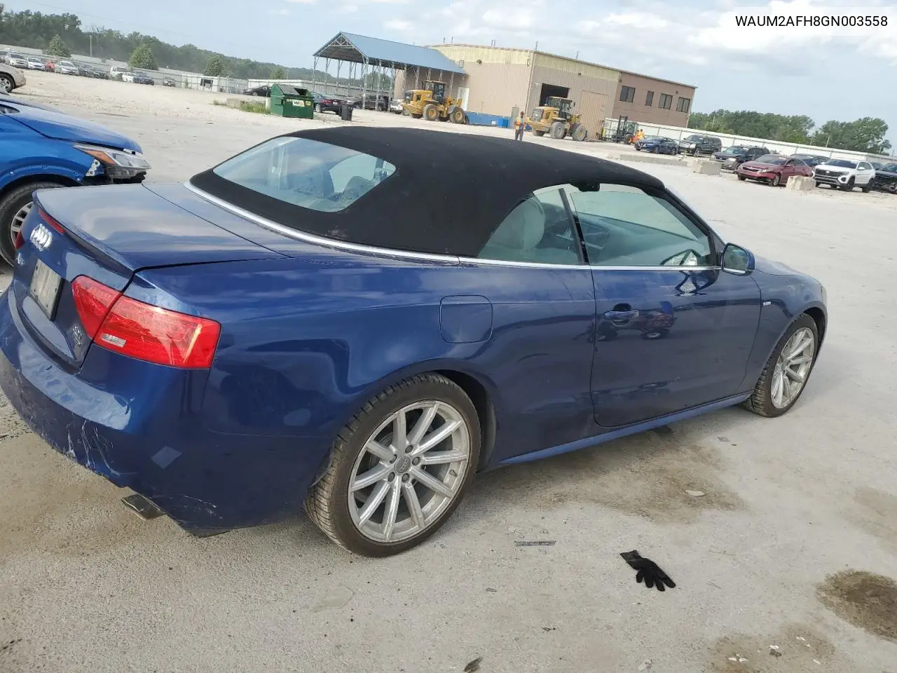 2016 Audi A5 Premium Plus S-Line VIN: WAUM2AFH8GN003558 Lot: 62070605