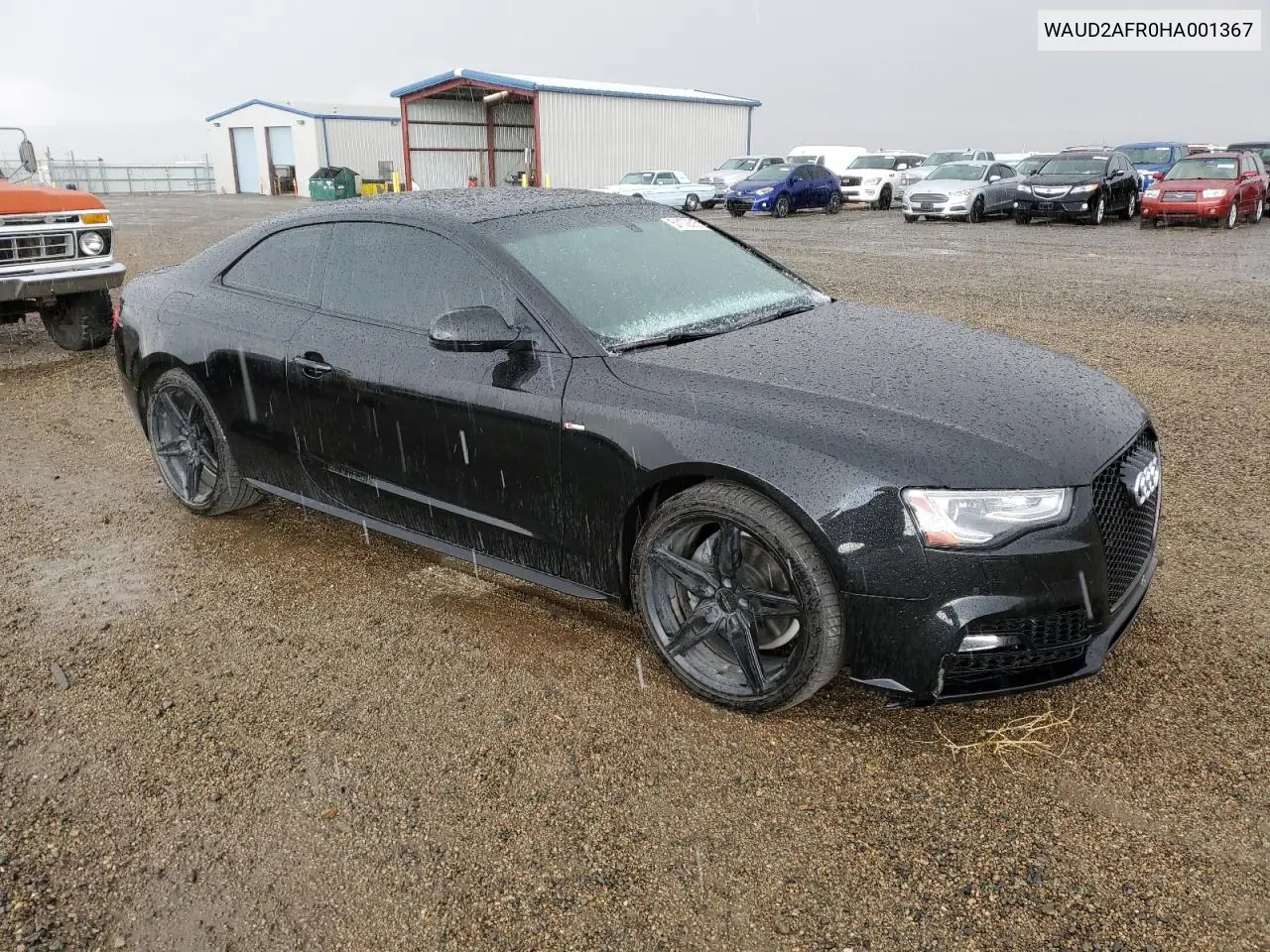 2017 Audi A5 Sport VIN: WAUD2AFR0HA001367 Lot: 51172515