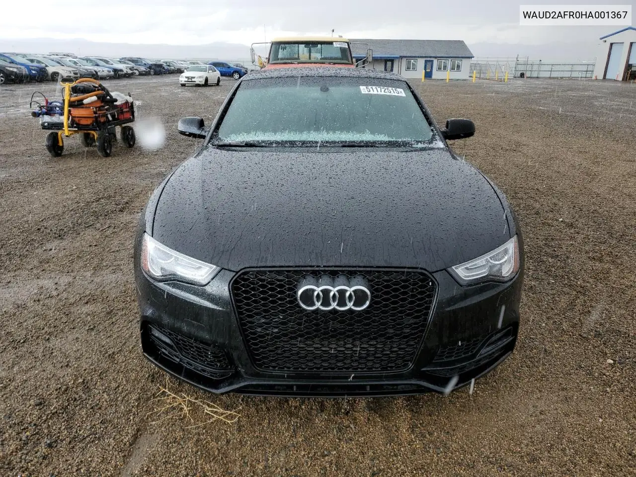 2017 Audi A5 Sport VIN: WAUD2AFR0HA001367 Lot: 51172515
