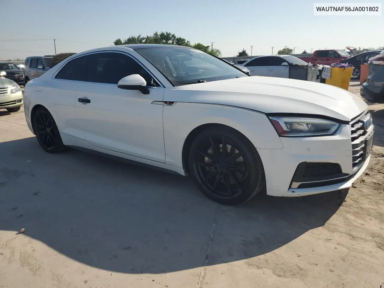 2018 Audi A5 Premium Plus S-Line VIN: WAUTNAF56JA001802 Lot: 50275005