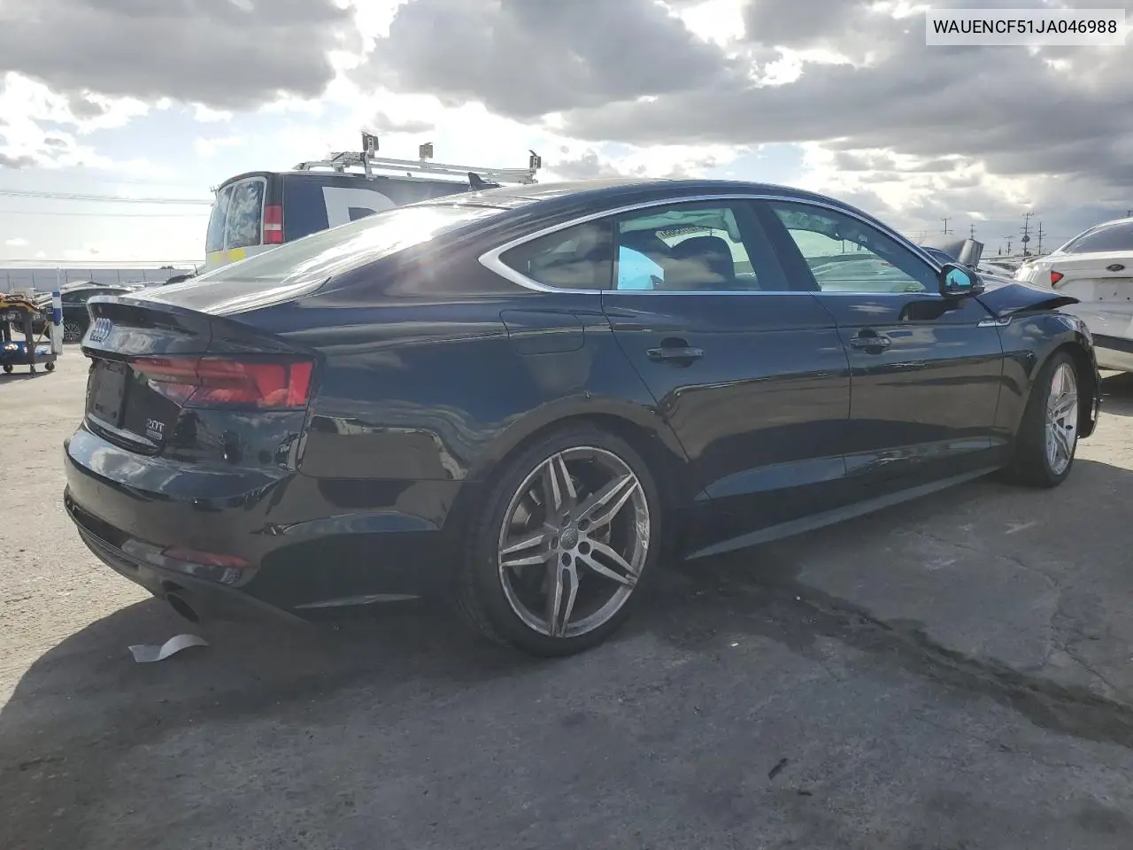 2018 Audi A5 Premium Plus S-Line VIN: WAUENCF51JA046988 Lot: 51816565