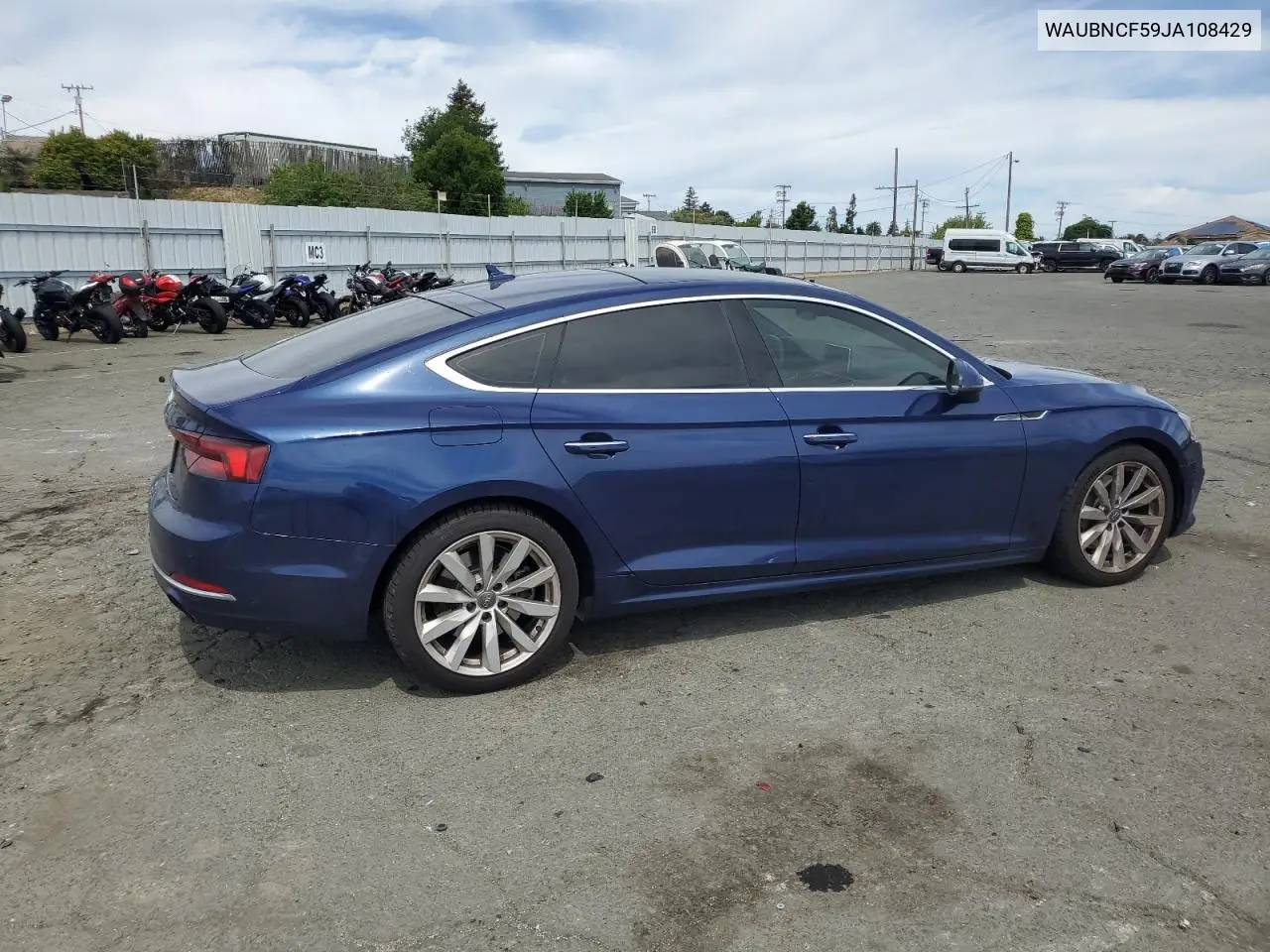 2018 Audi A5 Premium Plus VIN: WAUBNCF59JA108429 Lot: 52450075