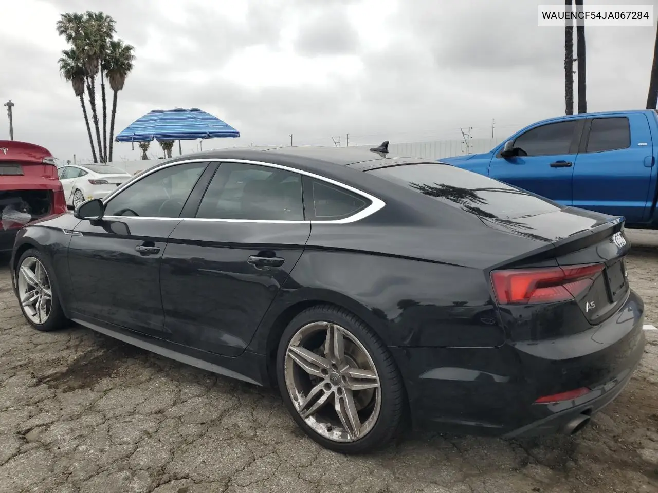 2018 Audi A5 Premium Plus S-Line VIN: WAUENCF54JA067284 Lot: 53840145