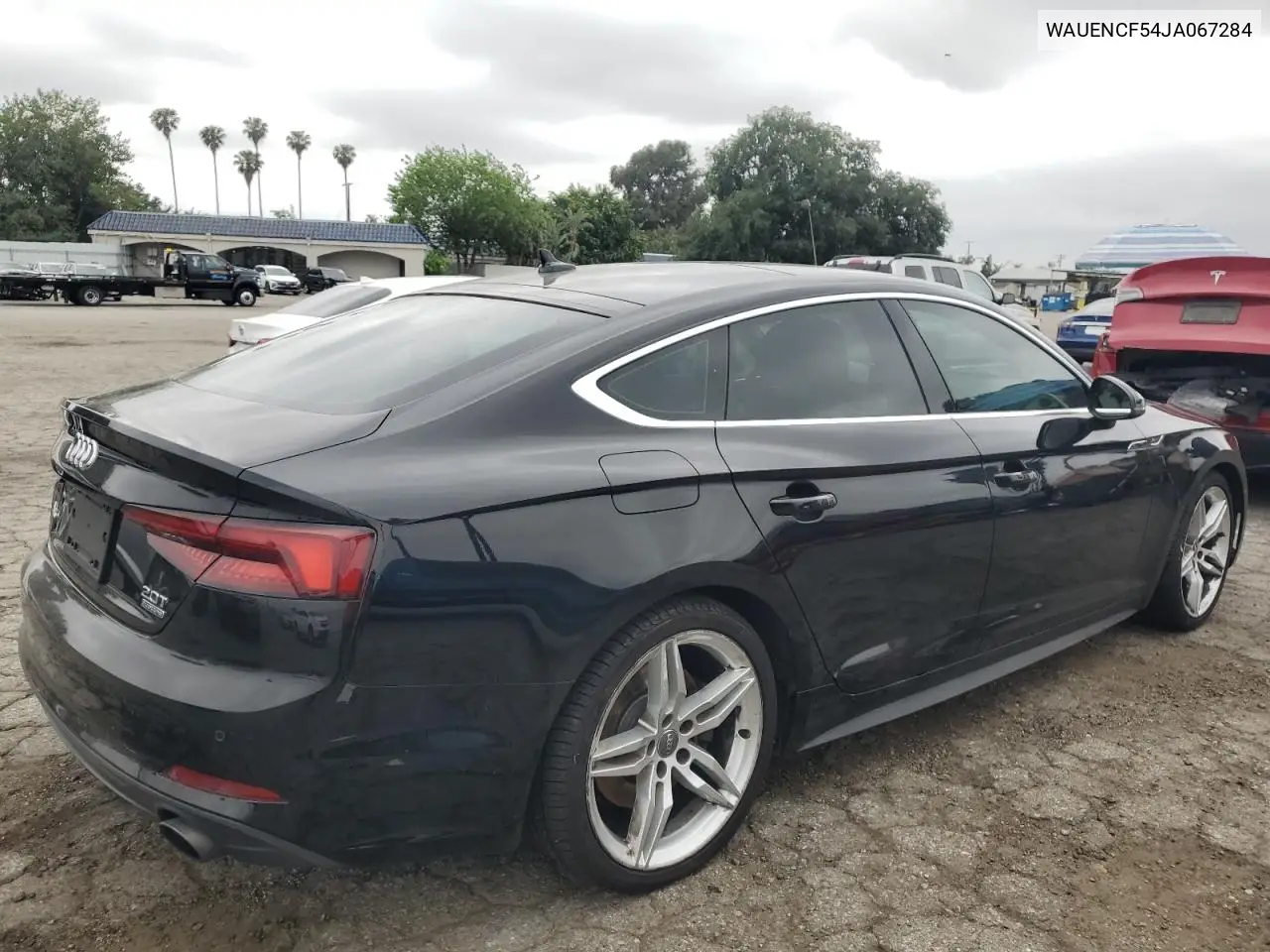 2018 Audi A5 Premium Plus S-Line VIN: WAUENCF54JA067284 Lot: 53840145