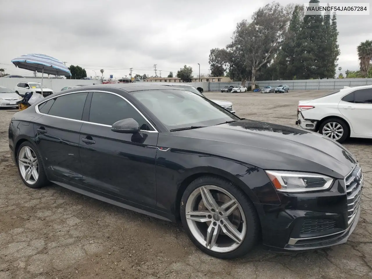 2018 Audi A5 Premium Plus S-Line VIN: WAUENCF54JA067284 Lot: 53840145