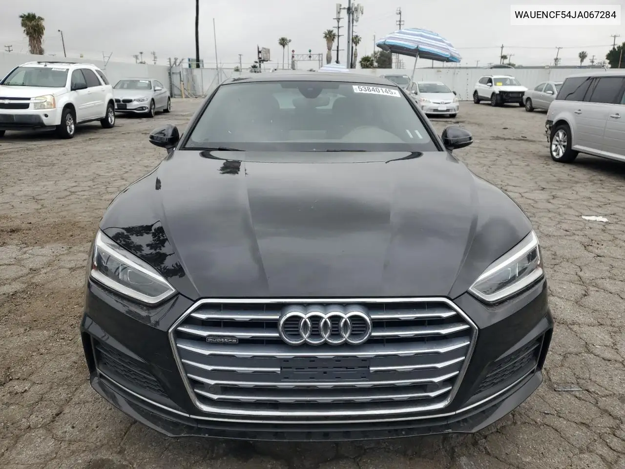 2018 Audi A5 Premium Plus S-Line VIN: WAUENCF54JA067284 Lot: 53840145