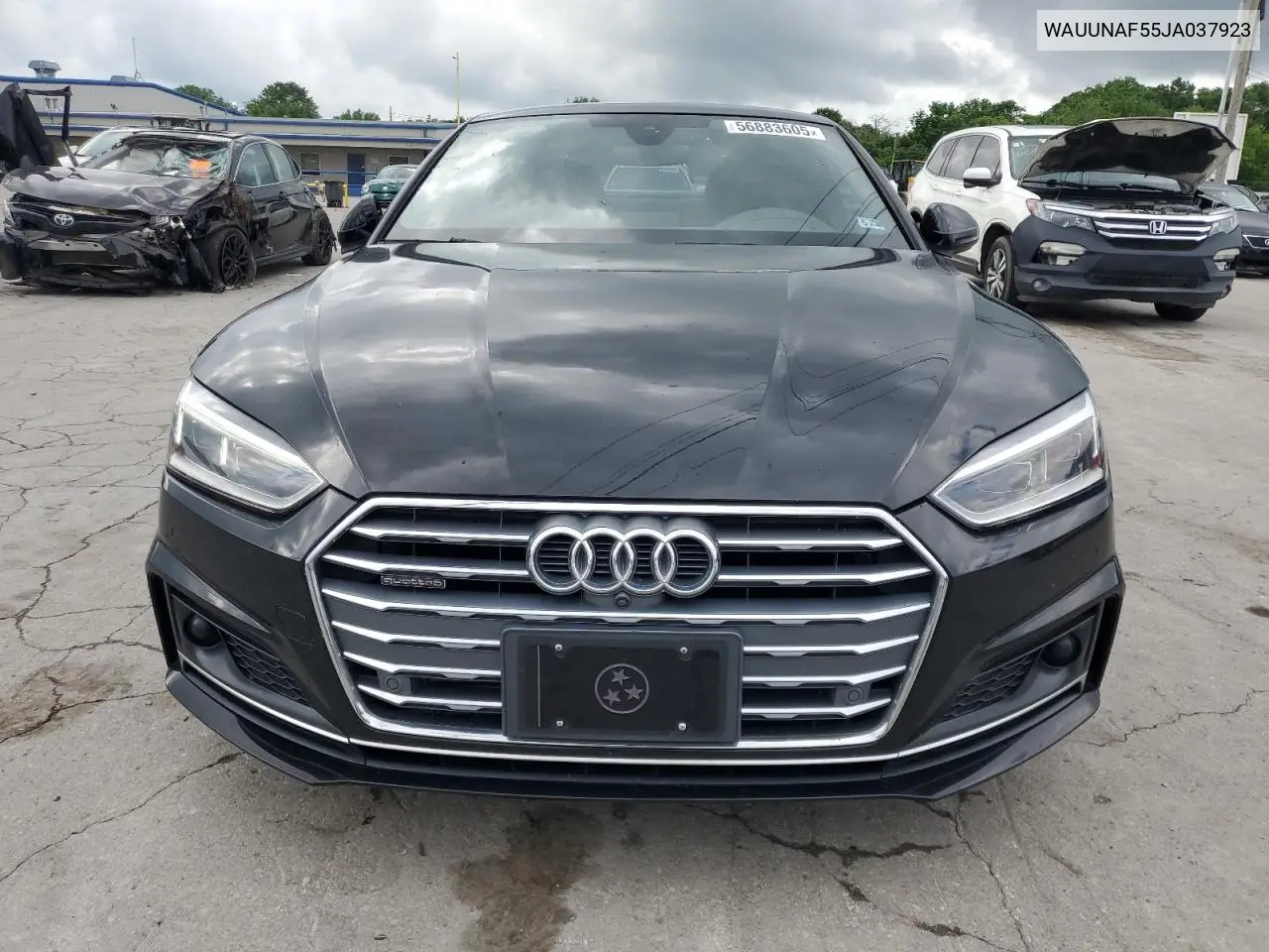 2018 Audi A5 Prestige S-Line VIN: WAUUNAF55JA037923 Lot: 56883605