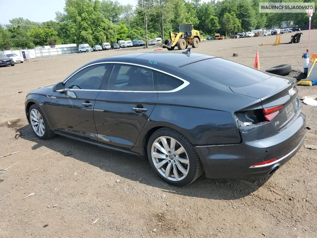 2018 Audi A5 Premium Plus VIN: WAUBNCF55JA006920 Lot: 60228545