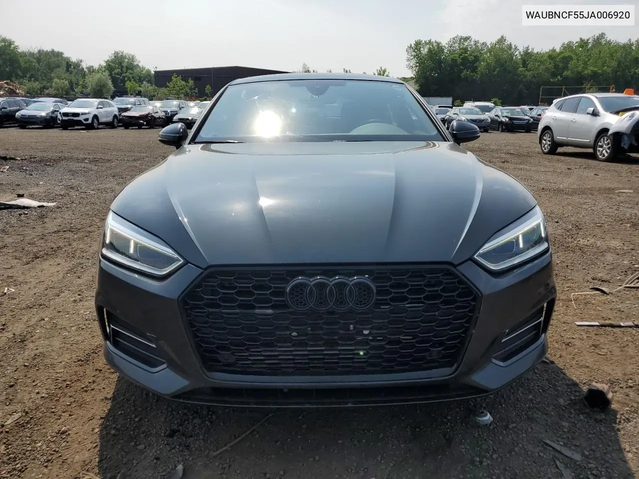 2018 Audi A5 Premium Plus VIN: WAUBNCF55JA006920 Lot: 60228545