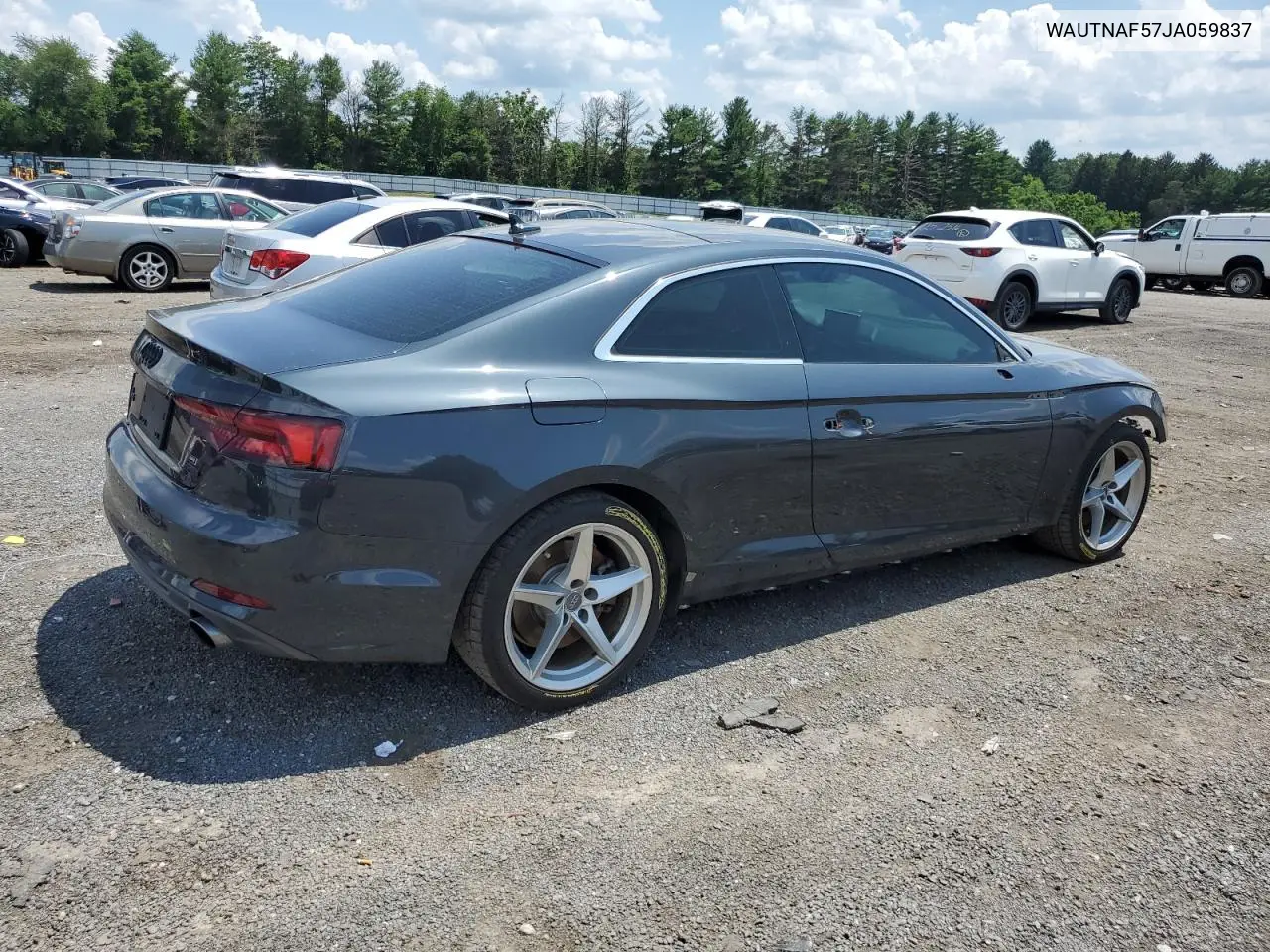 2018 Audi A5 Premium Plus S-Line VIN: WAUTNAF57JA059837 Lot: 61573585