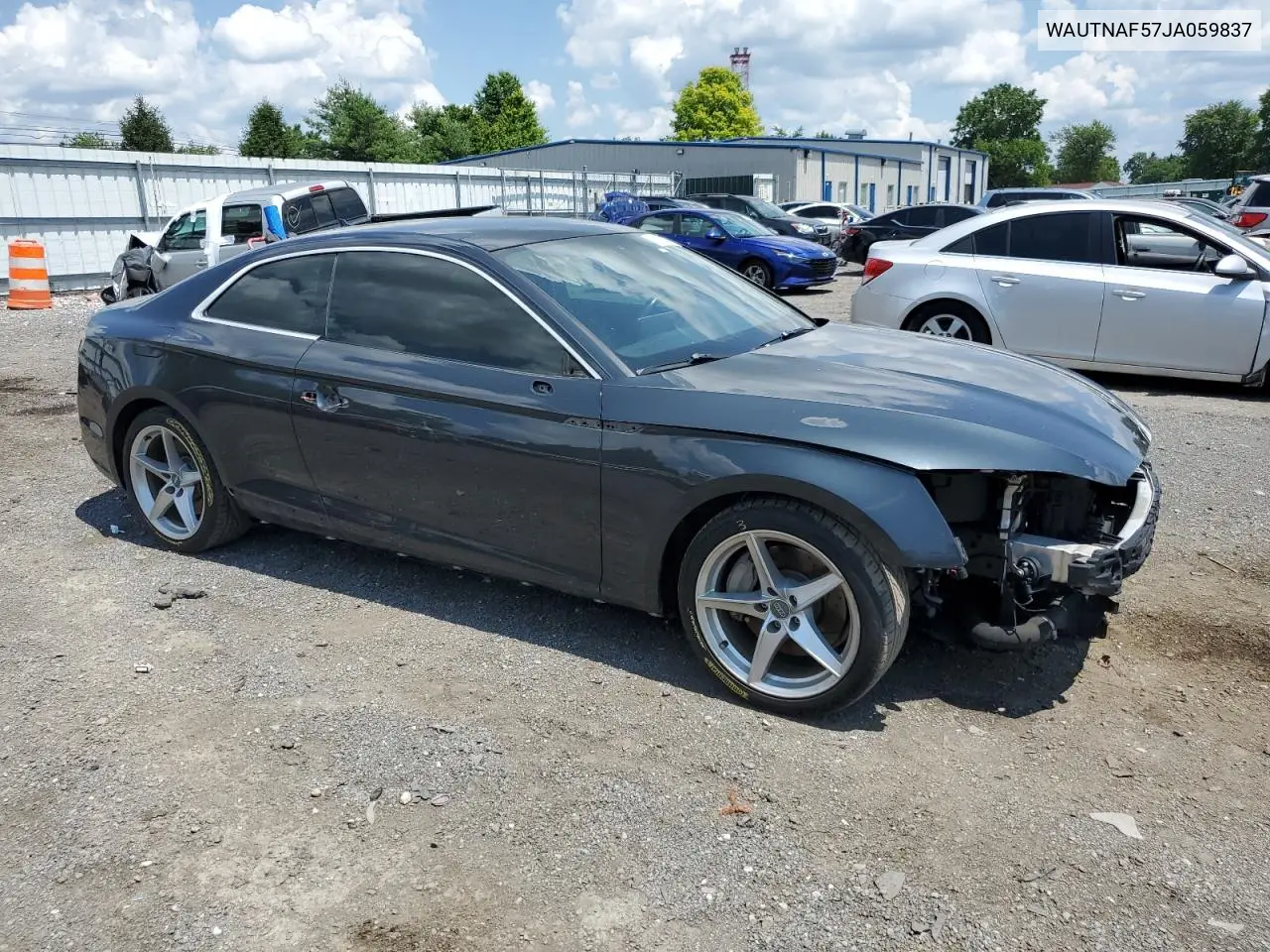 2018 Audi A5 Premium Plus S-Line VIN: WAUTNAF57JA059837 Lot: 61573585