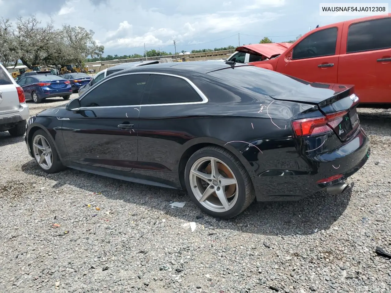 2018 Audi A5 Premium S Line VIN: WAUSNAF54JA012308 Lot: 61738155