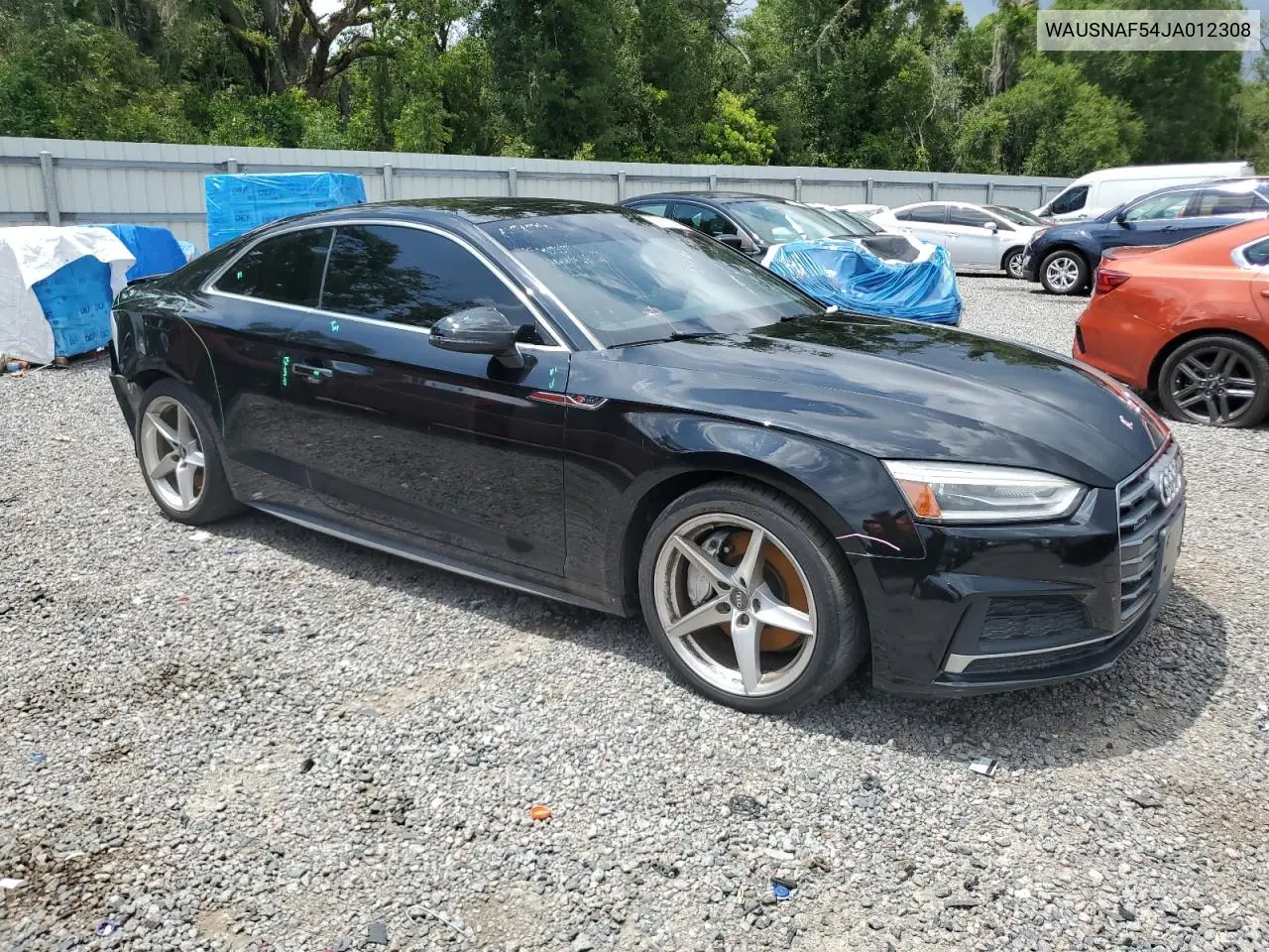 2018 Audi A5 Premium S Line VIN: WAUSNAF54JA012308 Lot: 61738155